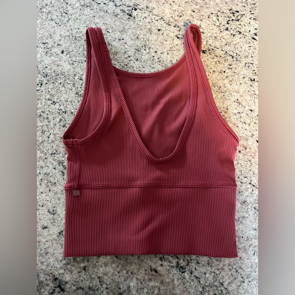 Lululemon Power Pivot Ribbed Tank
